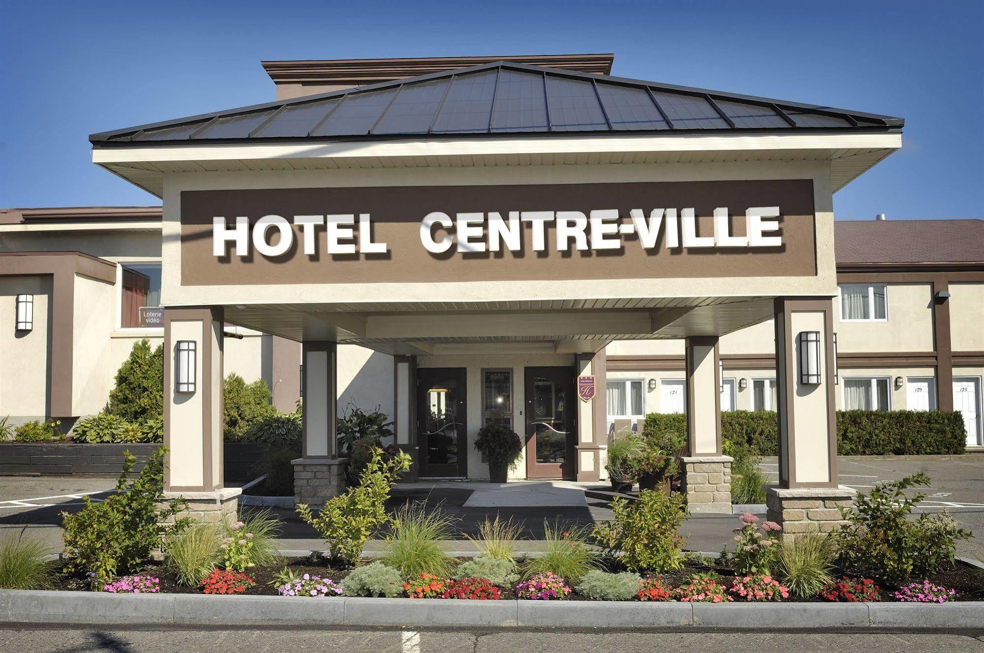 Hotel Centre-Ville Montmagny Buitenkant foto